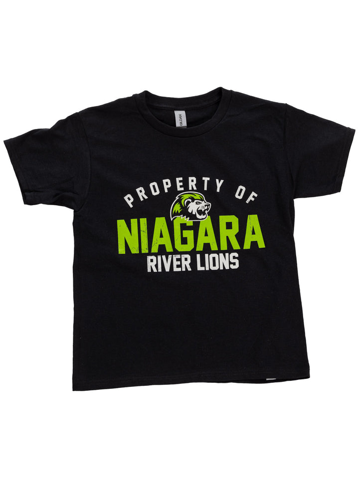 Property of Niagara River Lions Youth T-shirt