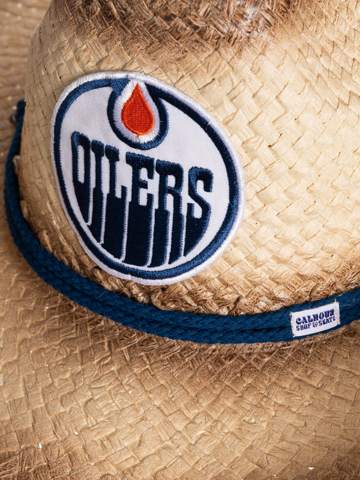 Officially Licensed NHL Edmonton Oilers Cowboy Hat