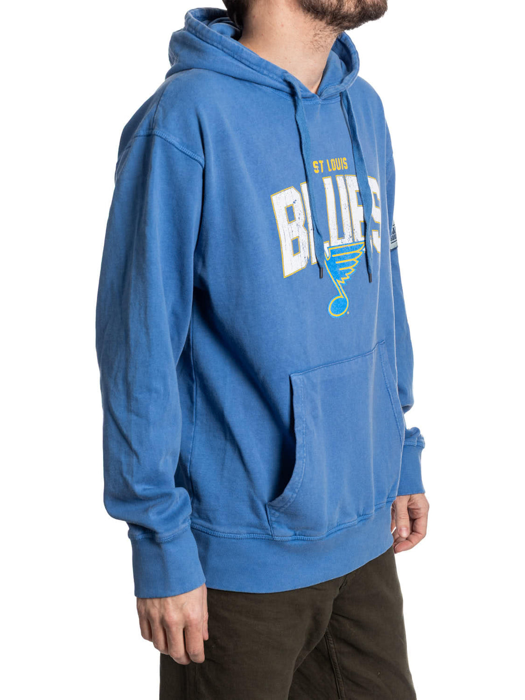 Official NHL licensed St. Louis Blues Unisex Acid Wash Hoodie