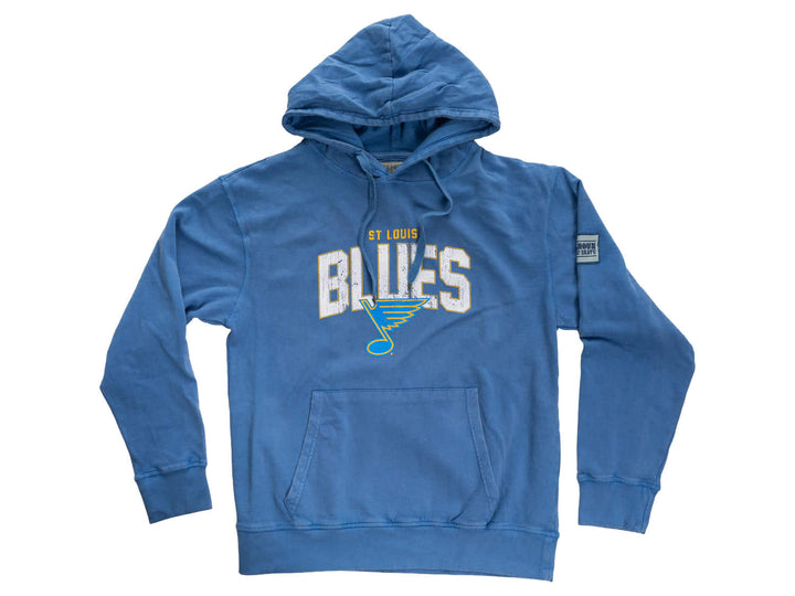 Official NHL licensed St. Louis Blues Unisex Acid Wash Hoodie
