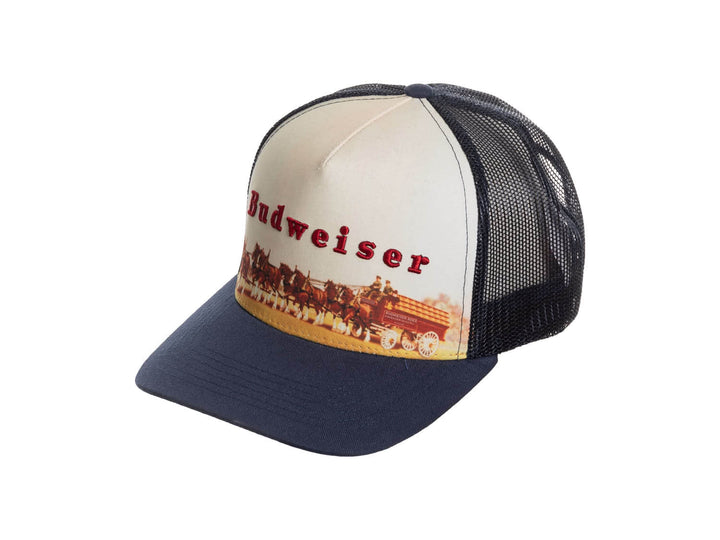 Budweiser Print and Embroidery Logo Slight Curve Hat