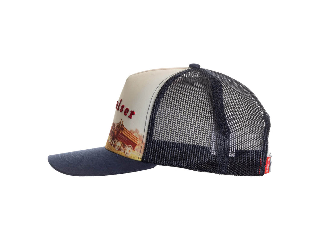 Budweiser Print and Embroidery Logo Slight Curve Hat