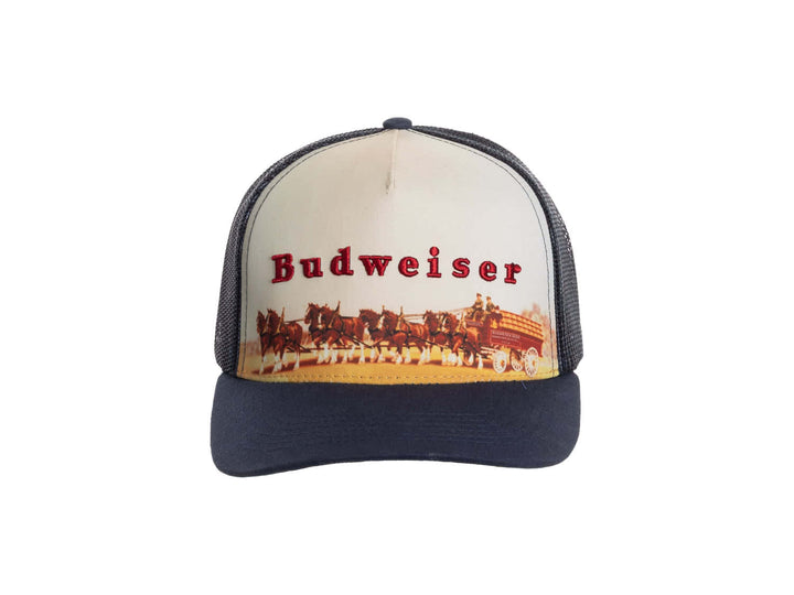 Budweiser Print and Embroidery Logo Slight Curve Hat