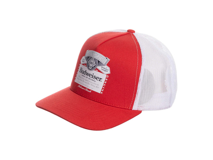 Budweiser Print Patch Logo Full Curve Hat