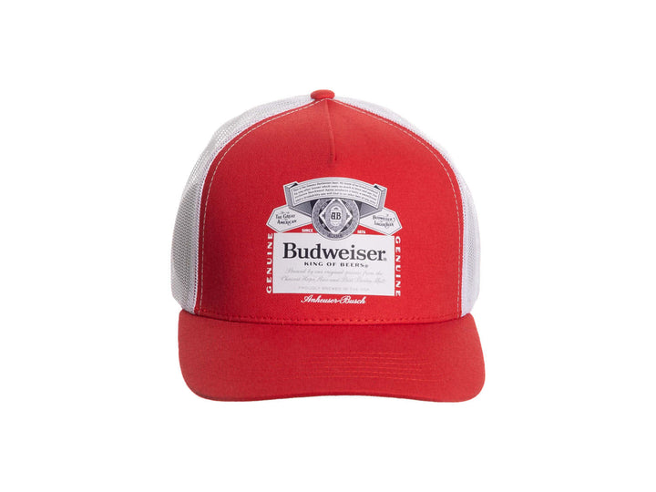 Budweiser Print Patch Logo Full Curve Hat