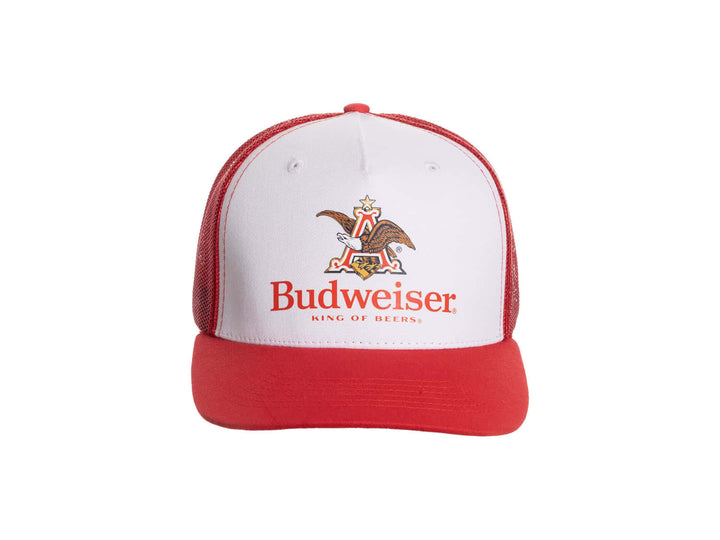 Budweiser Print Patch Logo Slight Curve Hat