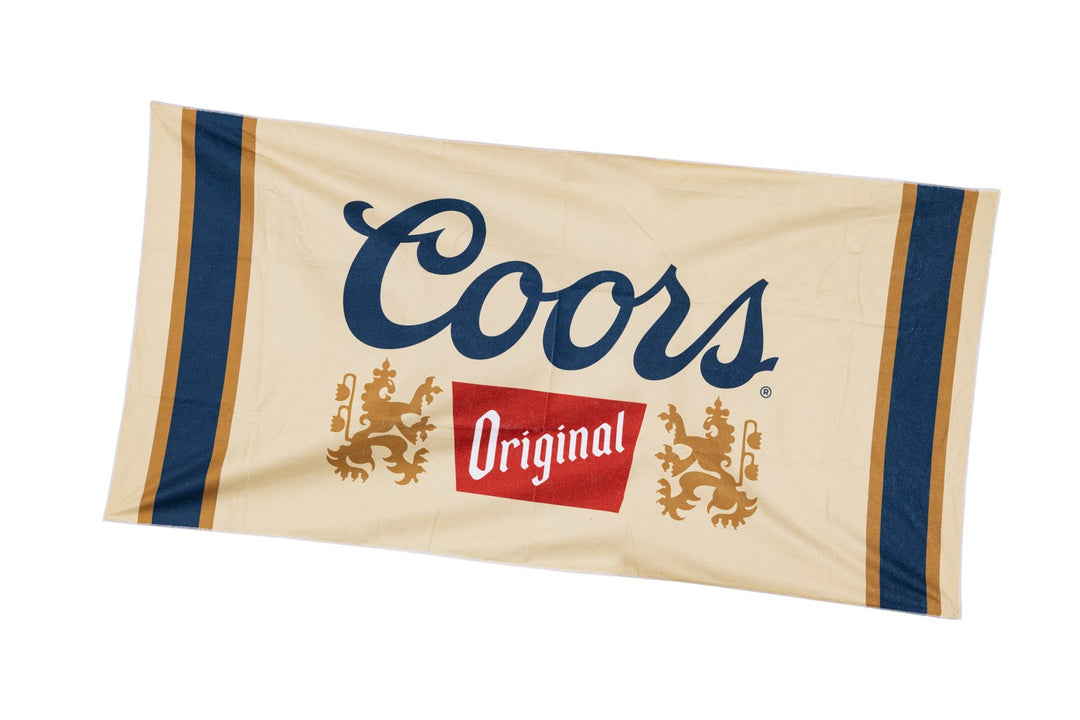 Coors Original Microfibre Beach Towel