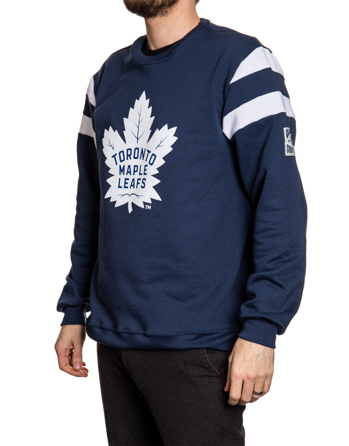 Toronto Maple Leafs Men's Varsity Retro Style Pullover Sweatshirt