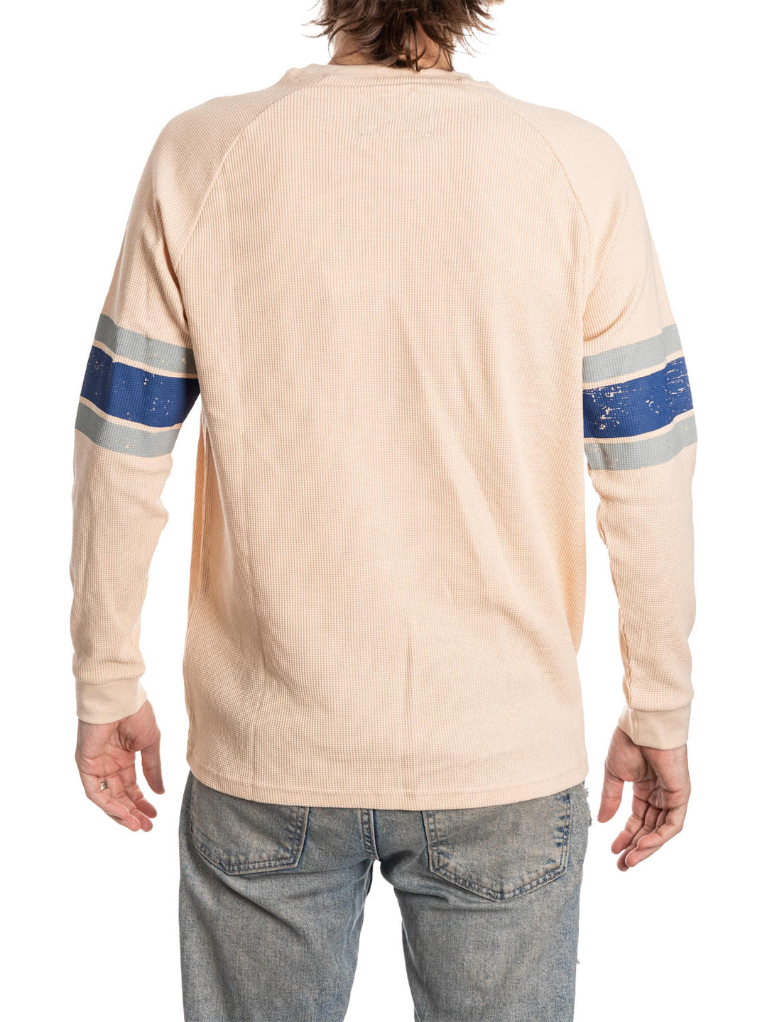 Official Licensed NHL Toronto Maple Leafs Long Sleeve Waffle Crewneck
