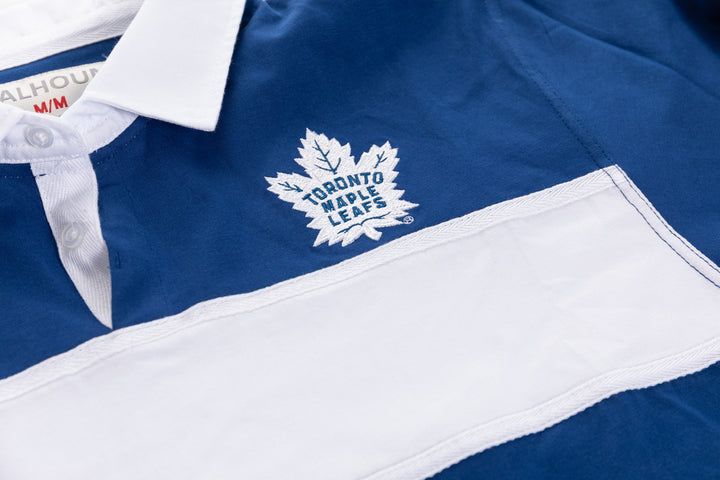 Official NHL Licensed Toronto Maple Leafs Rugby Shirt --PreSale