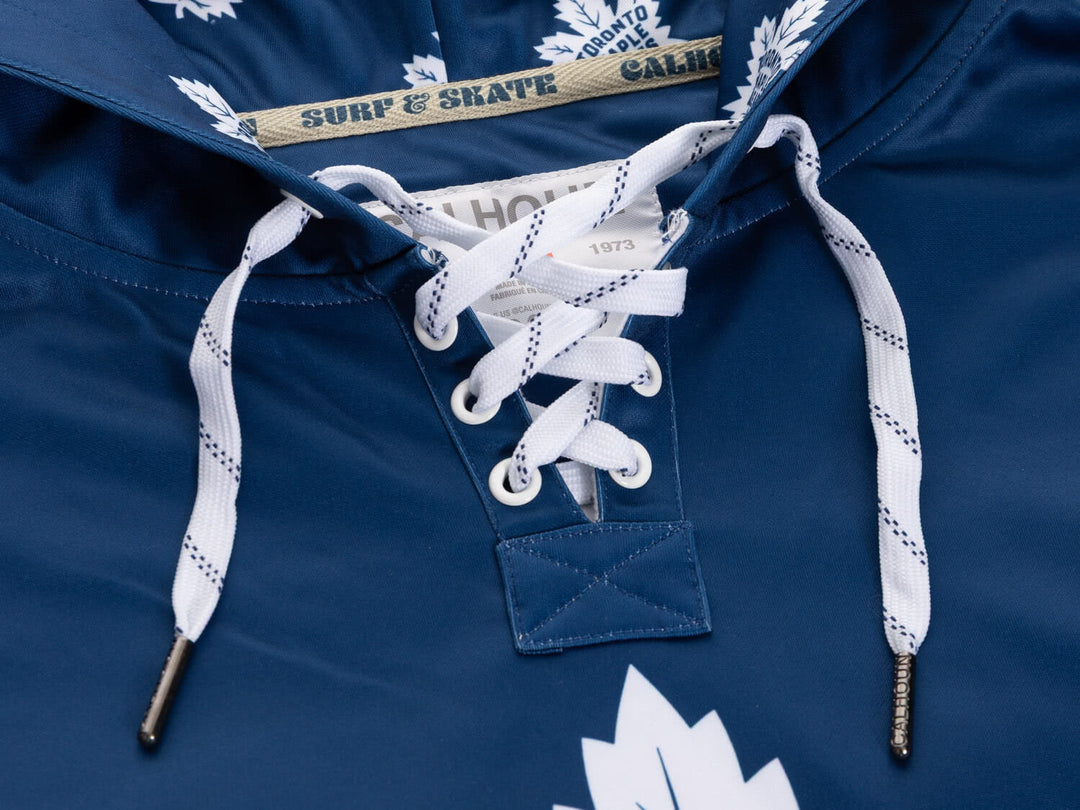 Official Licensed NHL Toronto Maple Leafs Hockey Lace Hoodie