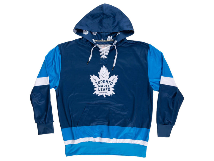 Official Licensed NHL Toronto Maple Leafs Hockey Lace Hoodie