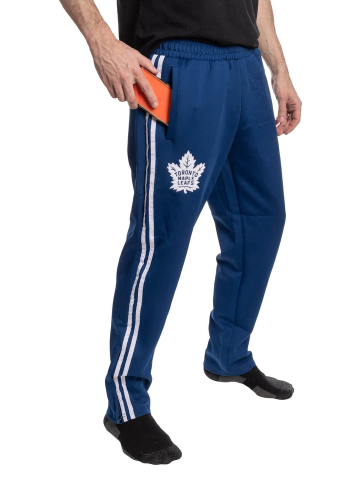 Toronto Maple Leafs Striped Training Pants for Men