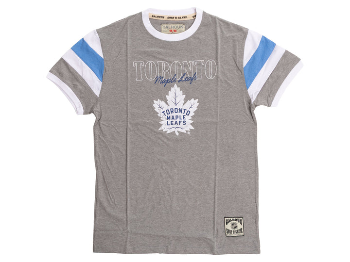 Toronto Maple Leafs Shoulder Stripe vintage varsity T-Shirt