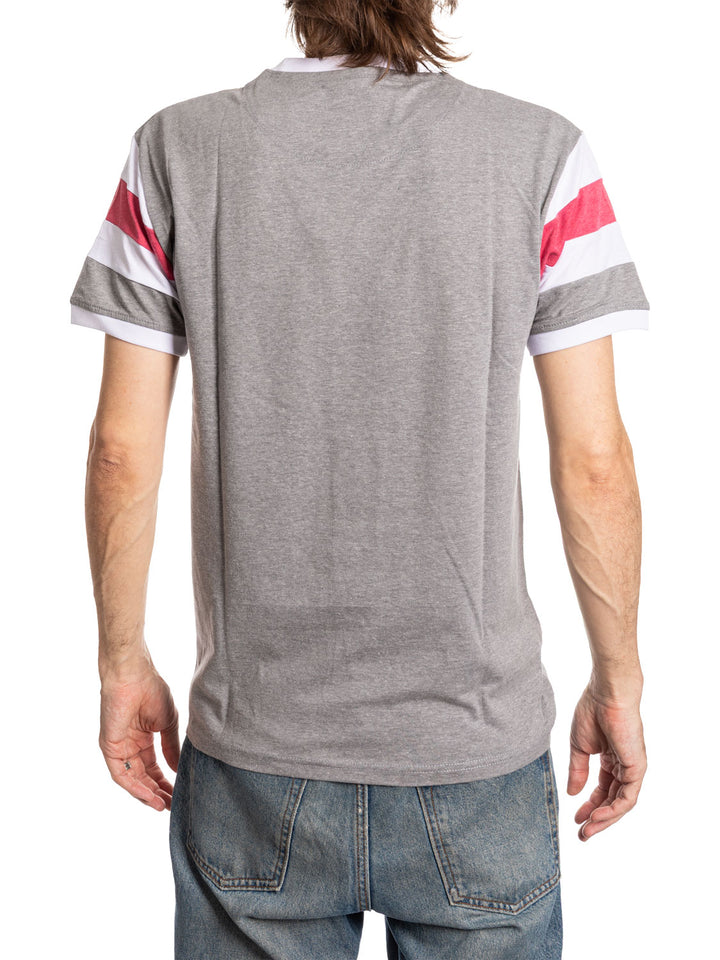Detroit Red Wings Shoulder Stripe vintage varsity T-Shirt