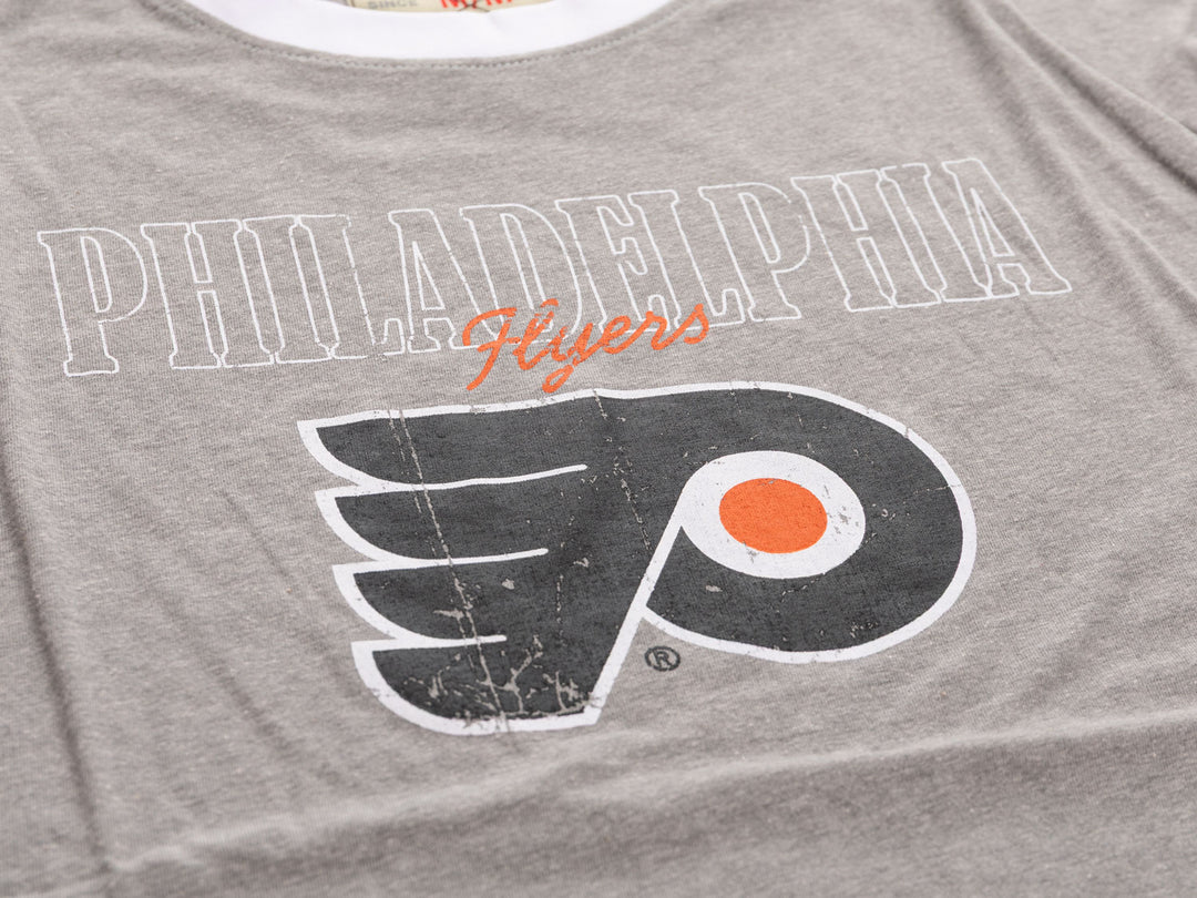 Philadelphia Flyers Shoulder Stripe vintage varsity T-Shirt