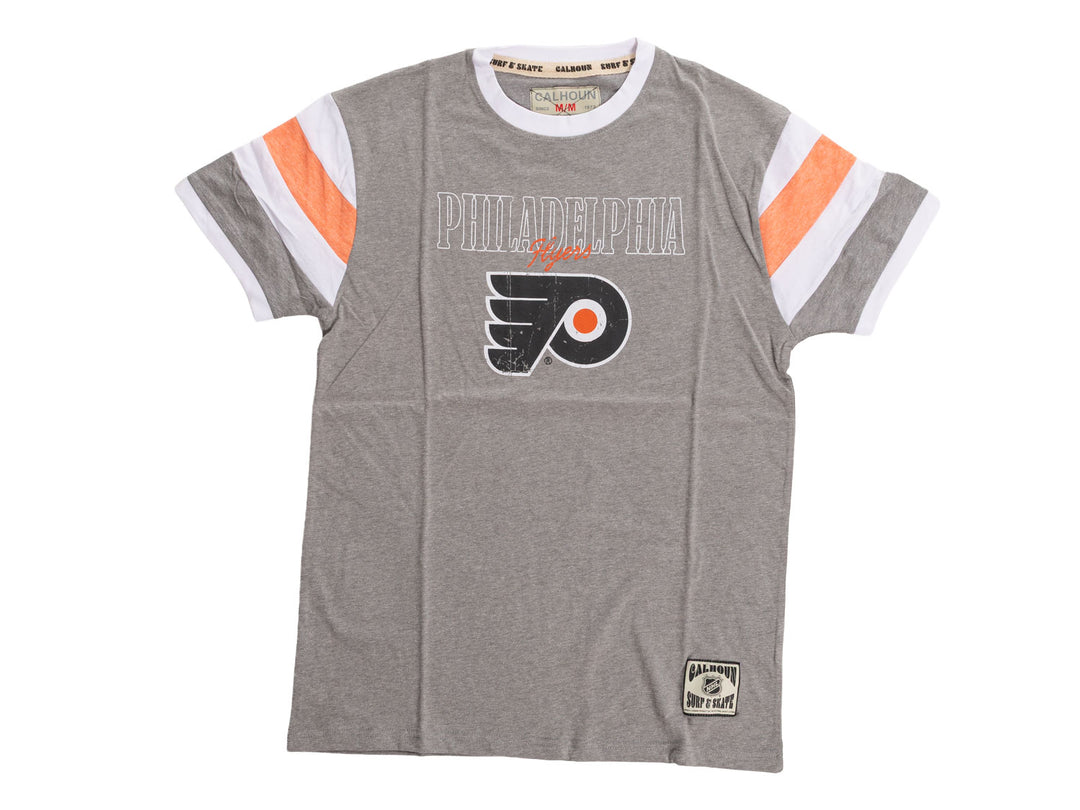 Philadelphia Flyers Shoulder Stripe vintage varsity T-Shirt