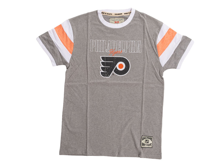 Philadelphia Flyers Shoulder Stripe vintage varsity T-Shirt