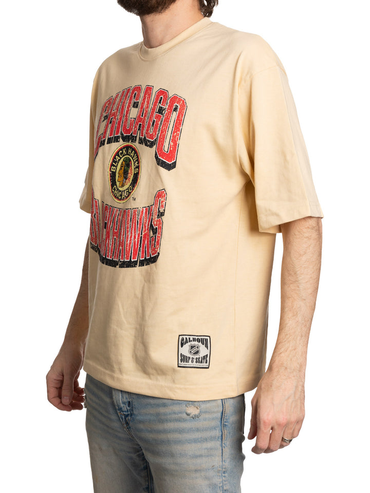Oversize Vintage Chicago Blackhawks T-shirt