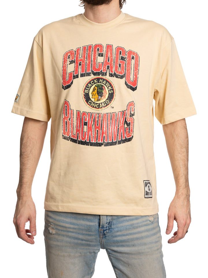 Oversize Vintage Chicago Blackhawks T-shirt