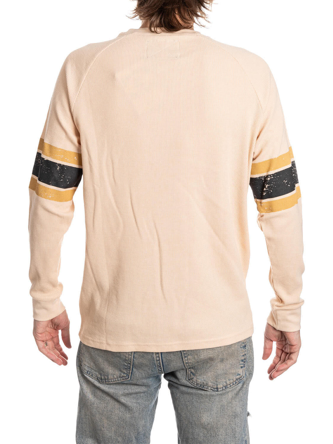 Official Licensed NHL Vegas Golden Knights Long Sleeve Waffle Crewneck