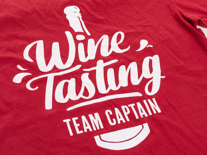 Wine Tasting Team Captain T-shirt