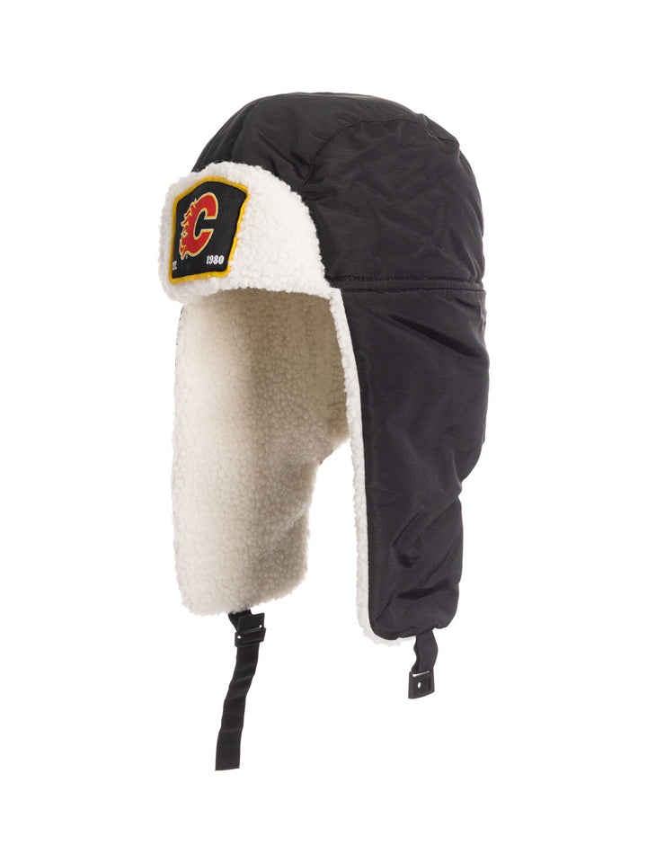 Official Licensed NHL Calgary Flames Trapper Hat
