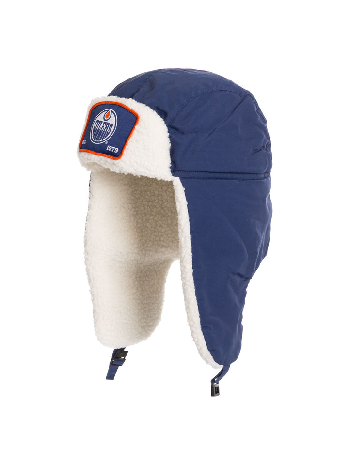 Official Licensed NHL Edmonton Oilers Trapper Hat