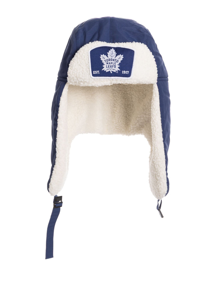 Official Licensed NHL Toronto Maple Leafs Trapper Hat