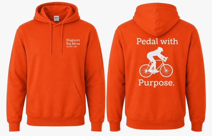 Niagara's Big Move 'Pedal With Purpose' Cotton Hoodie