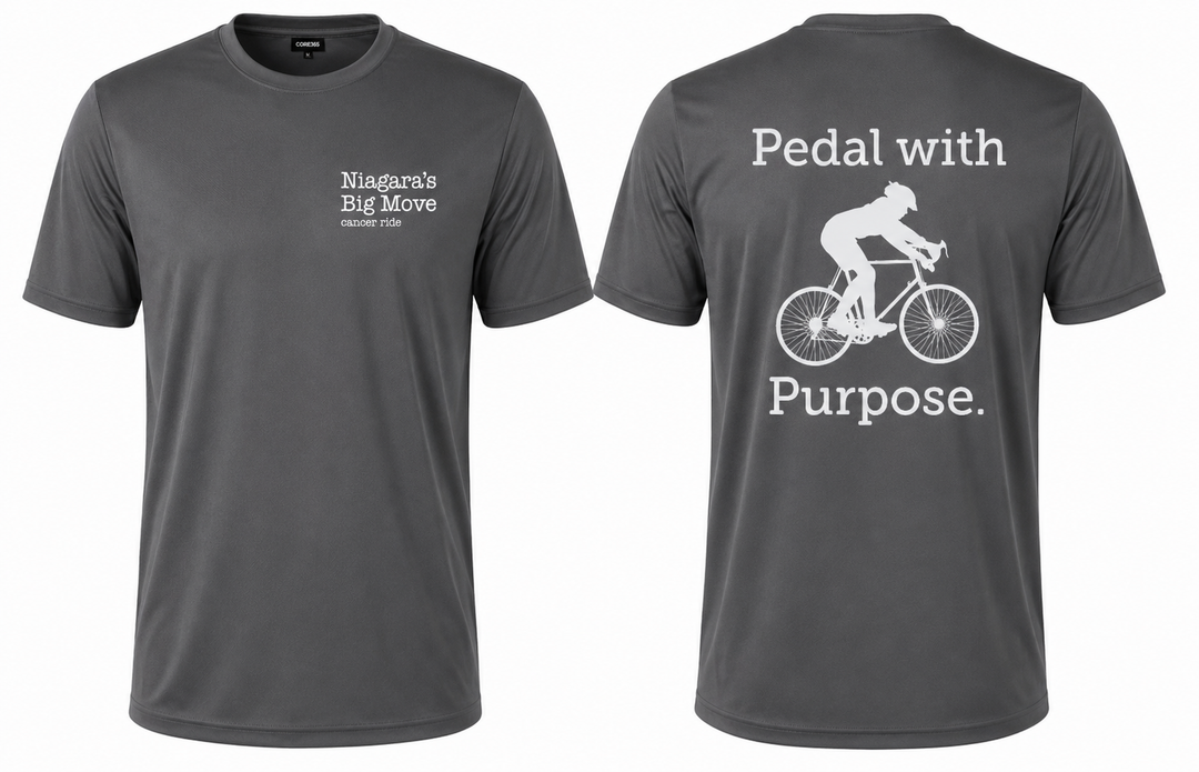 Niagara's Big Move 'Pedal With Purpose' Performance T-Shirt