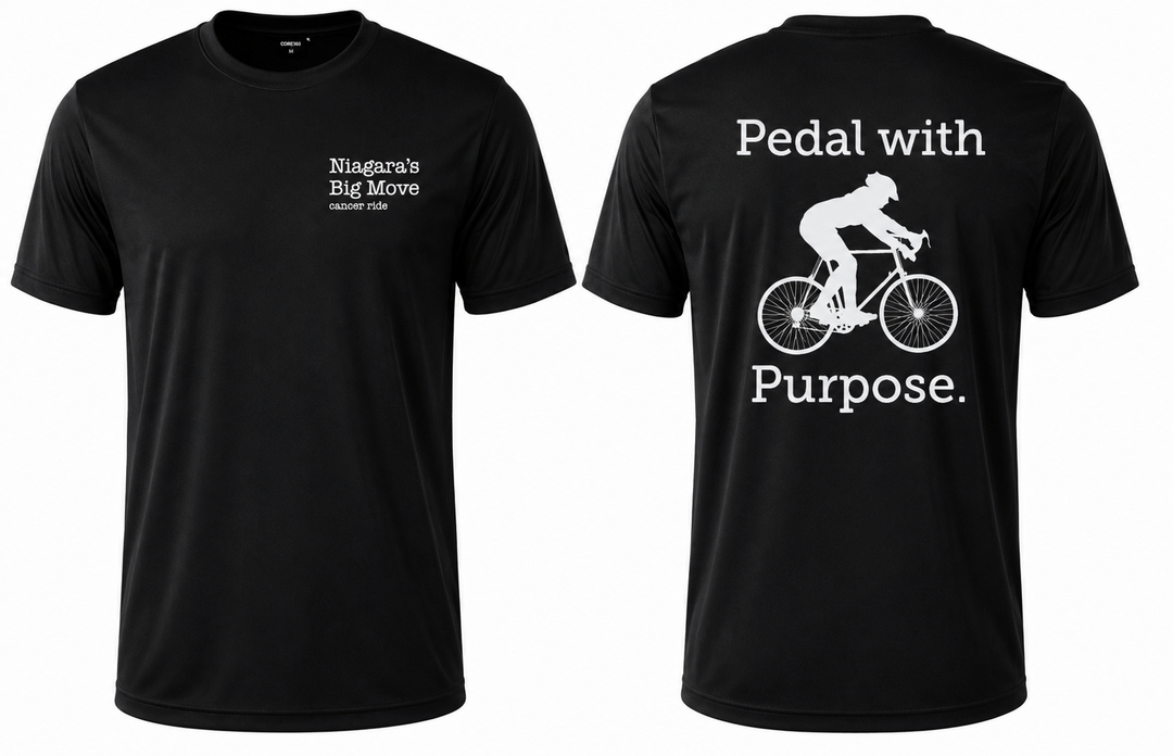 Niagara's Big Move 'Pedal With Purpose' Performance T-Shirt