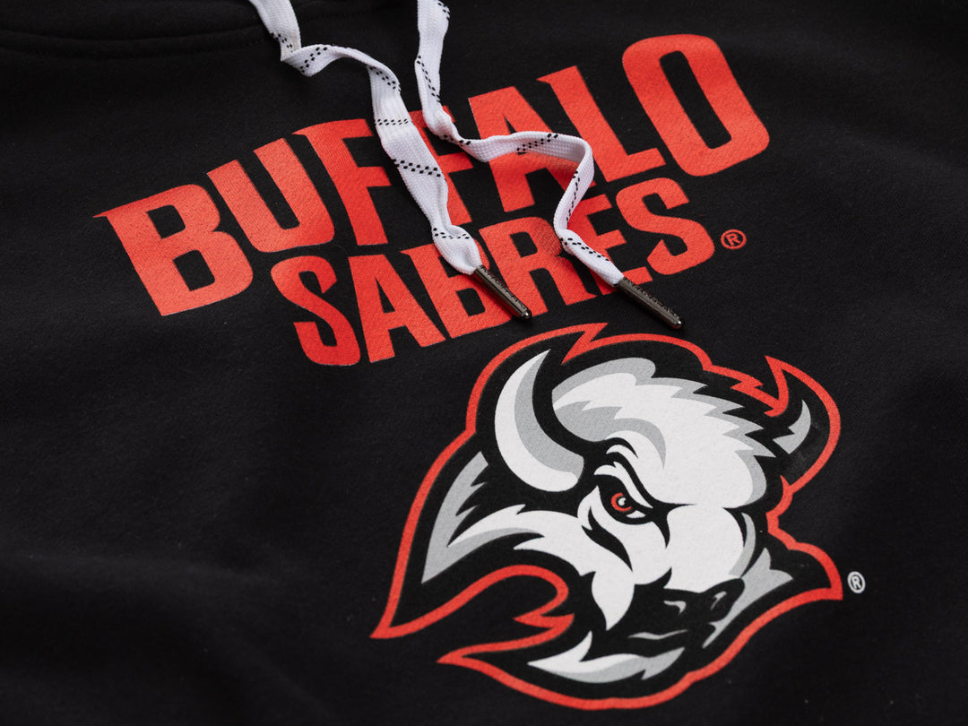 Buffalo Sabres Goathead Varsity Stripe Hoodie – NHL Graphic Pullover