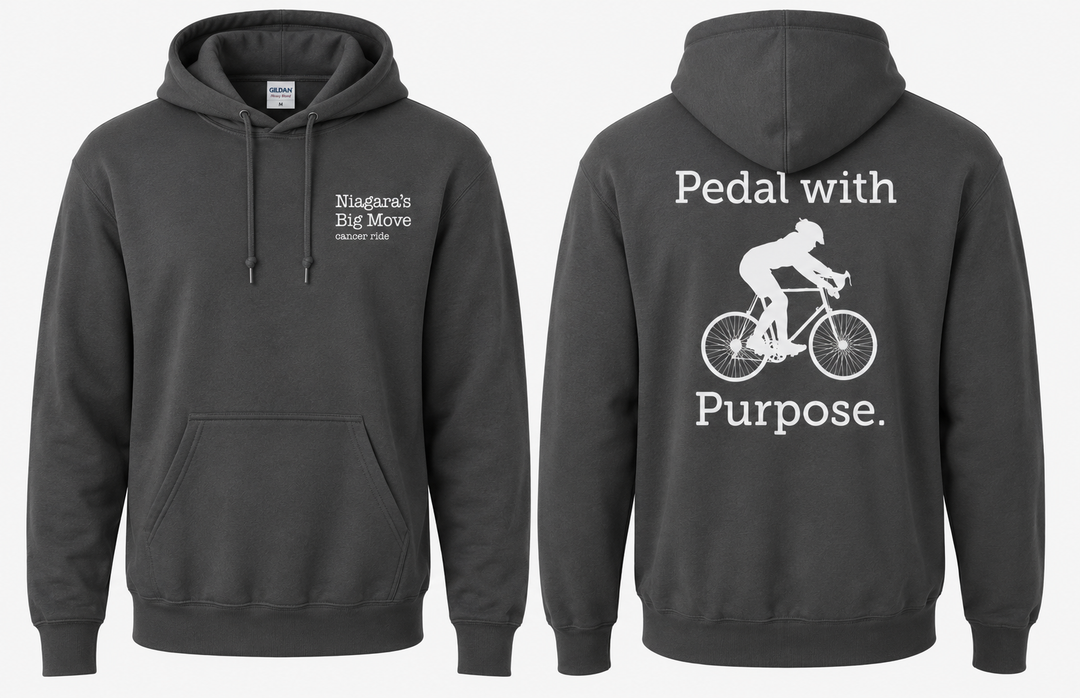 Niagara's Big Move 'Pedal With Purpose' Cotton Hoodie