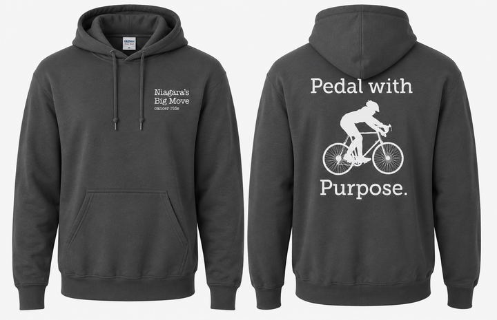 Niagara's Big Move 'Pedal With Purpose' Cotton Hoodie