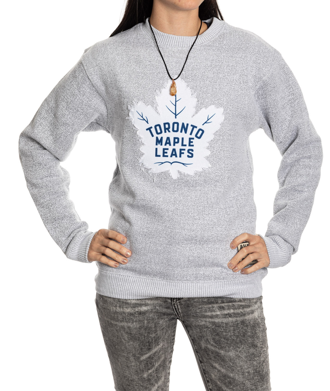 Leafs sweater hot sale