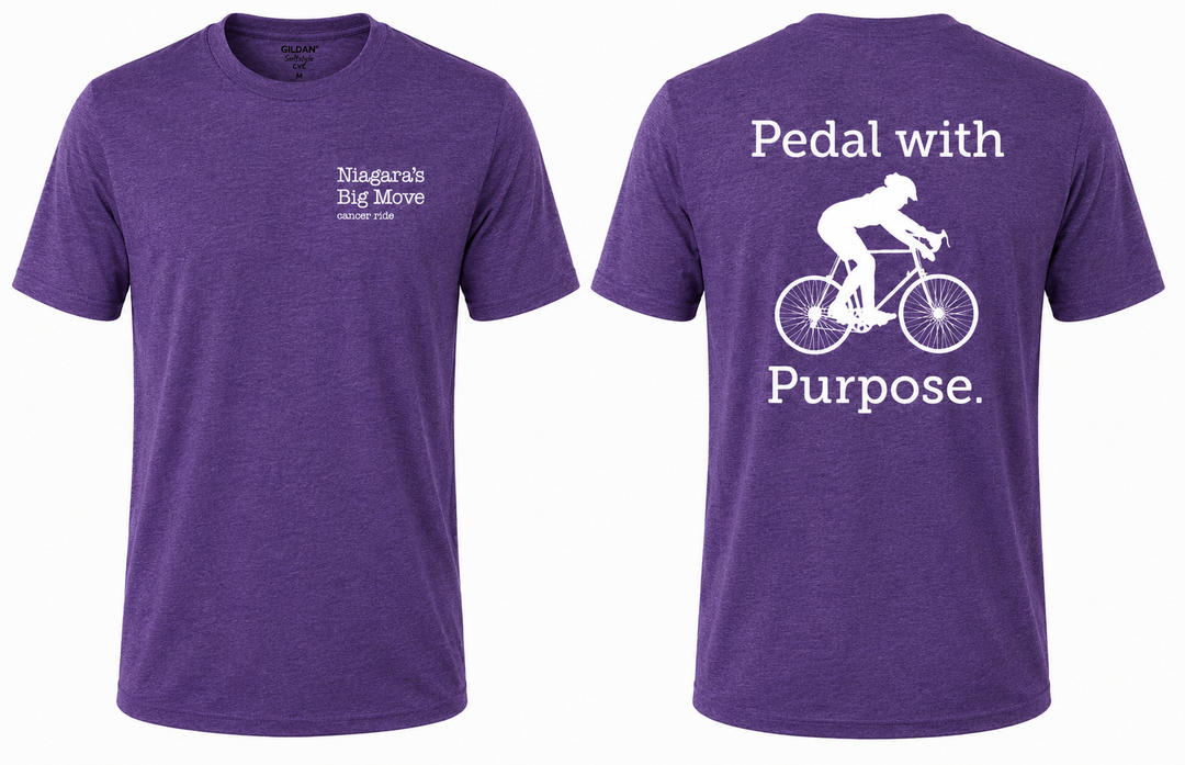 Niagara's Big Move 'Pedal With Purpose' Cotton T-Shirt