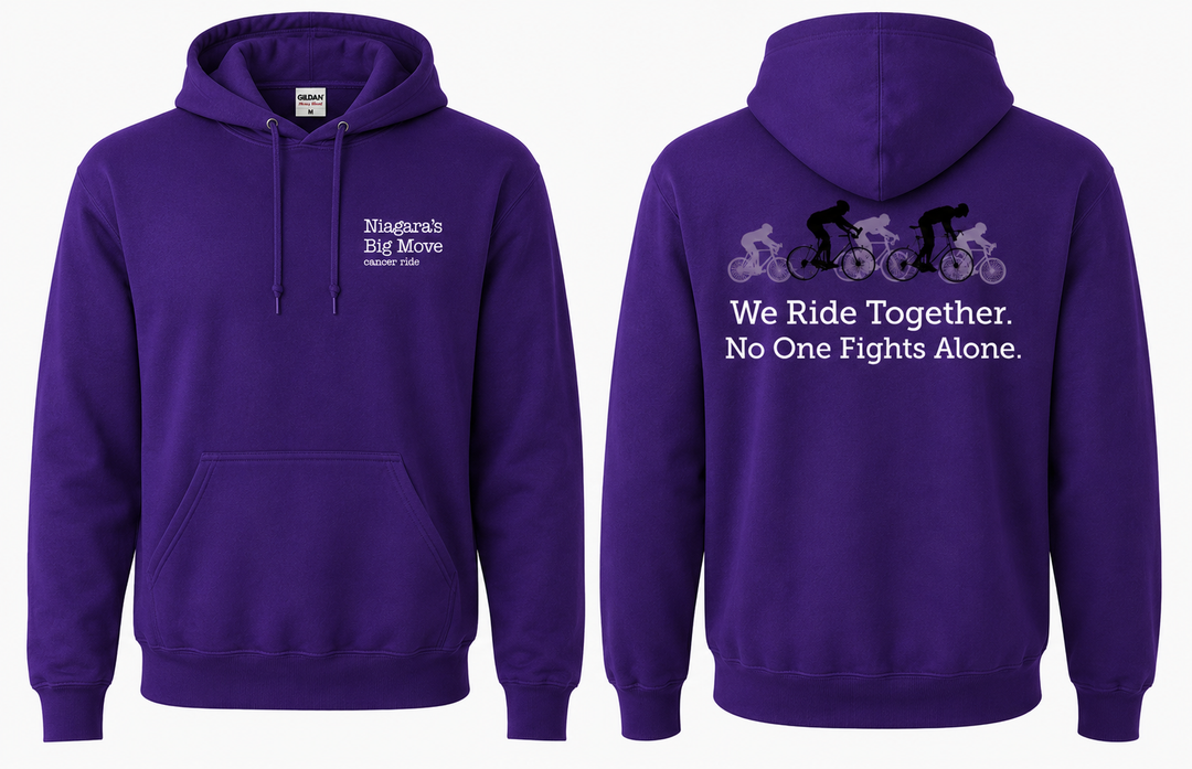 Niagara's Big Move 'We Ride Together. No One Fights Alone.' Cotton Hoodie