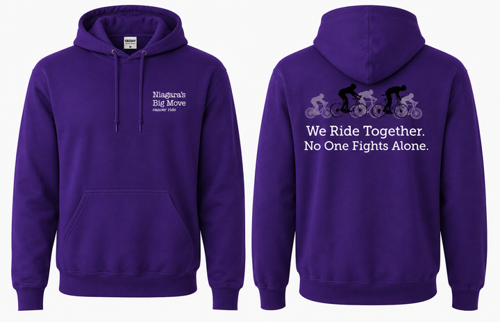 Niagara's Big Move 'We Ride Together. No One Fights Alone.' Cotton Hoodie