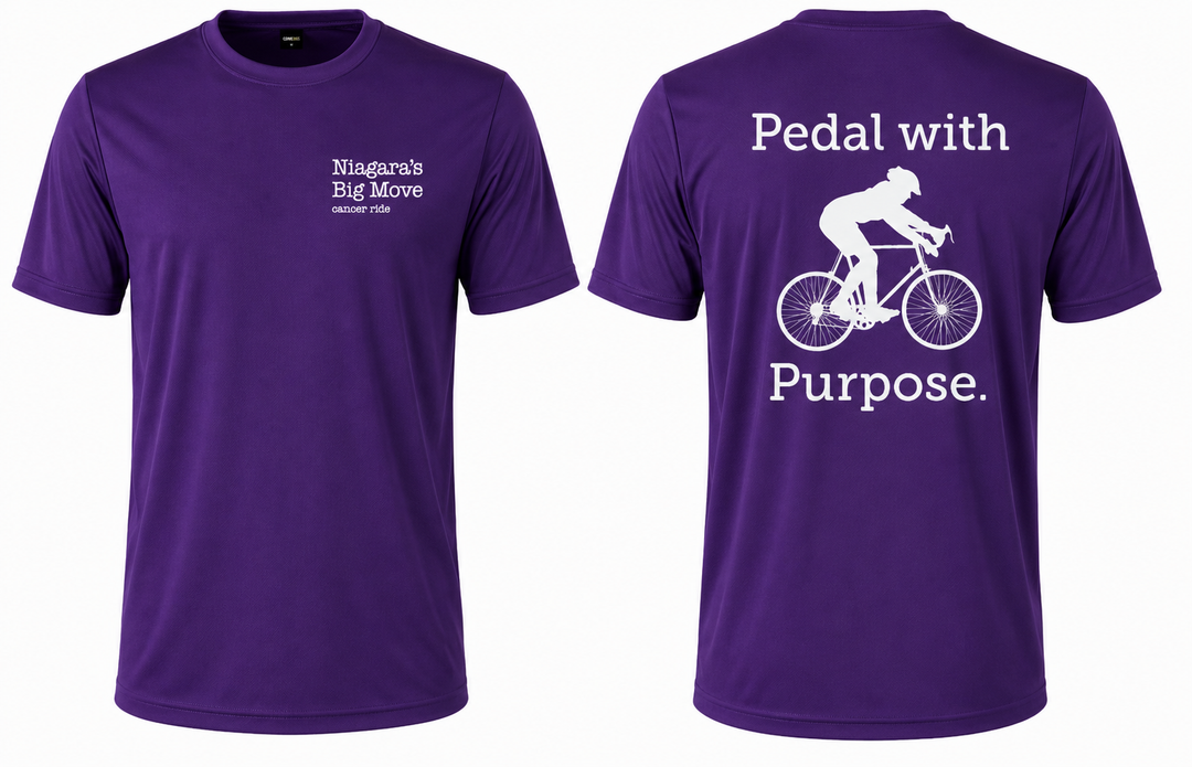 Niagara's Big Move 'Pedal With Purpose' Performance T-Shirt