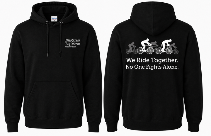 Niagara's Big Move 'We Ride Together. No One Fights Alone.' Cotton Hoodie
