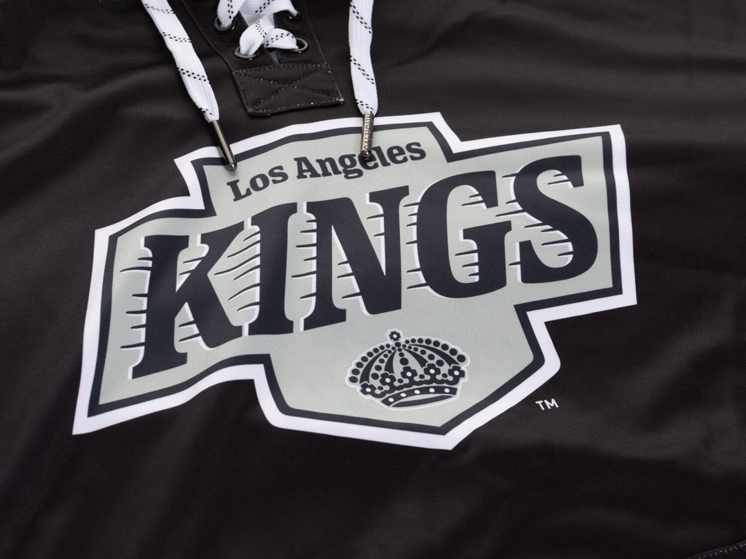 Official NHL Licensed Los Angeles Kings Hockey Lace Hoodie