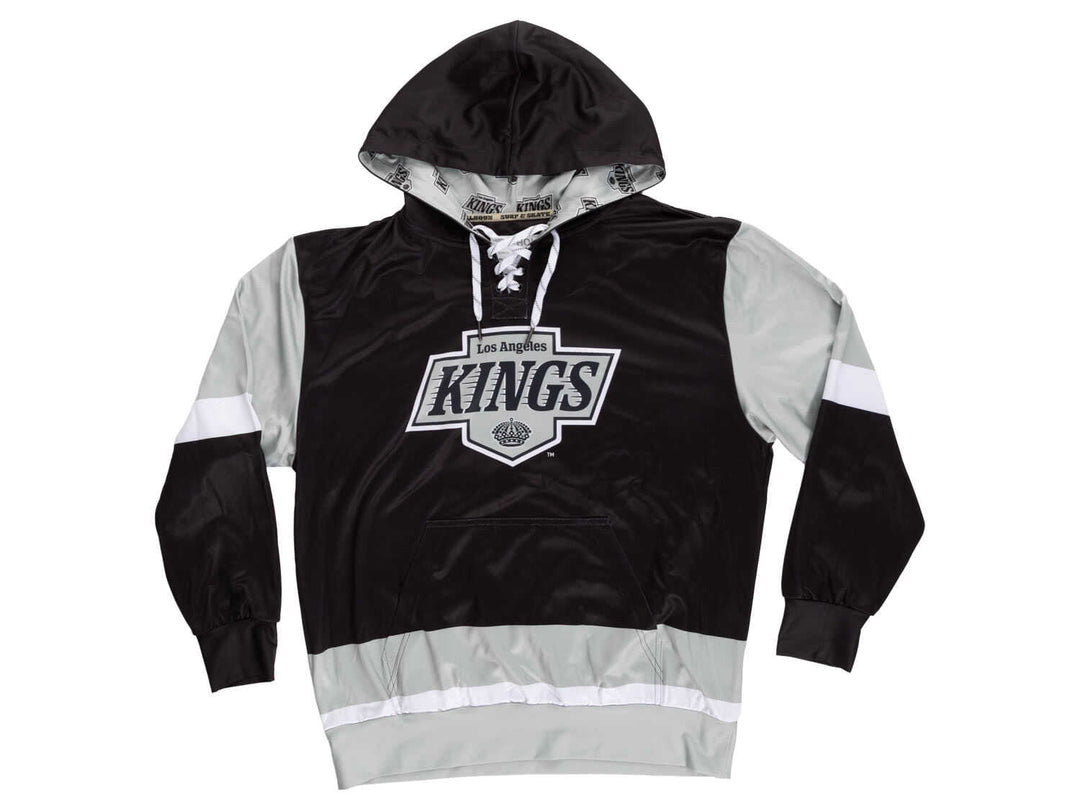 Official NHL Licensed Los Angeles Kings Hockey Lace Hoodie