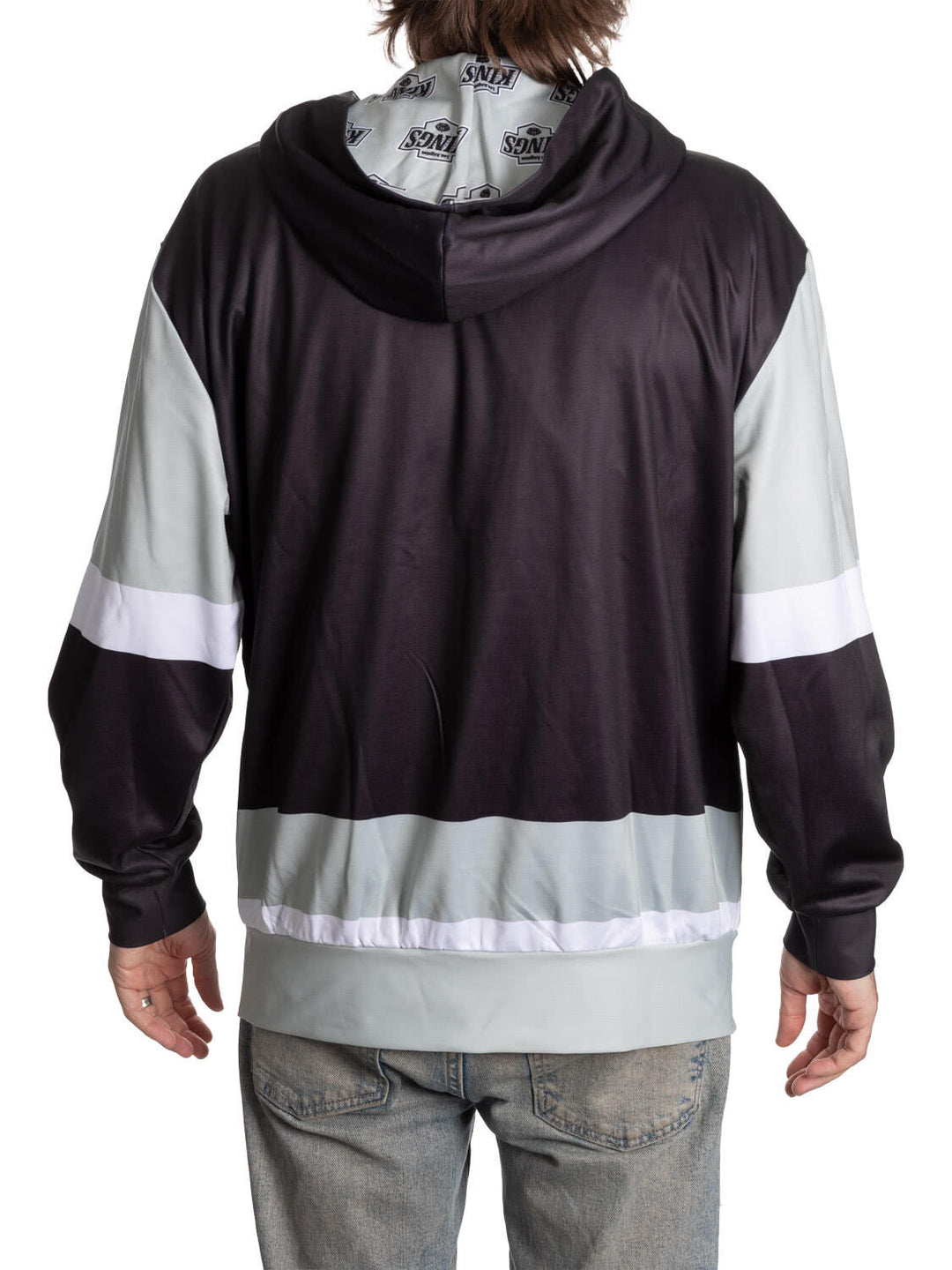 Official NHL Licensed Los Angeles Kings Hockey Lace Hoodie