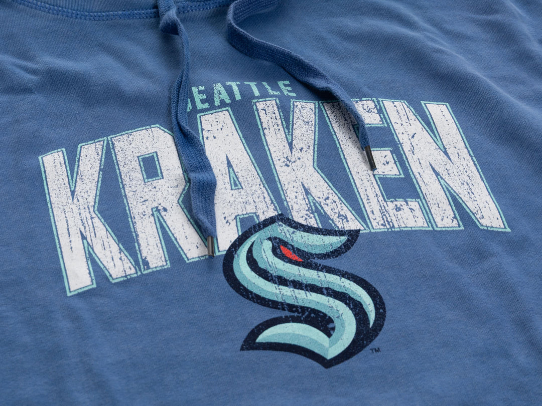 Official NHL licensed Seattle Kraken Unisex Acid Wash Hoodie