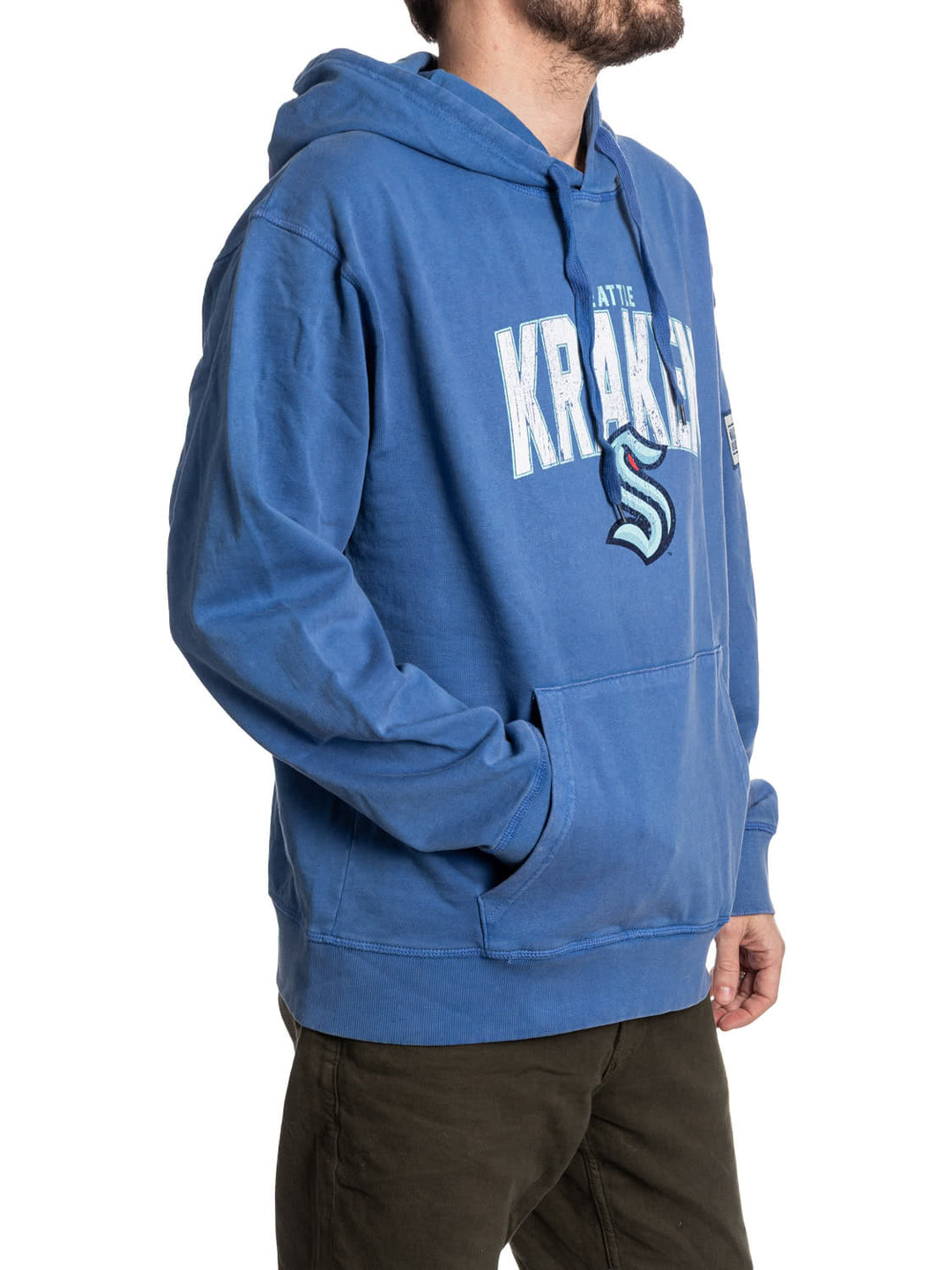 Official NHL licensed Seattle Kraken Unisex Acid Wash Hoodie