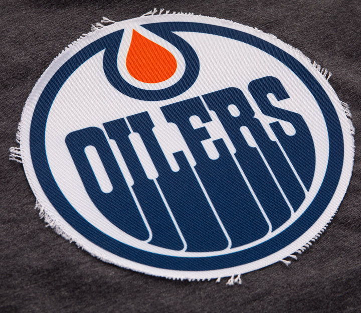 Licensed NHL Edmonton Oilers Buffalo Plaid sweatshirt