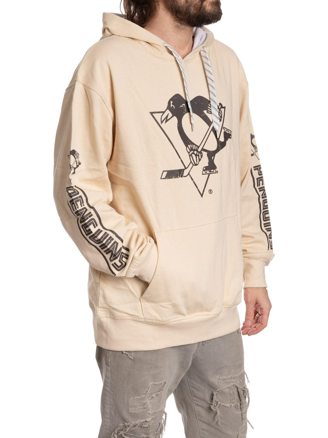 Official Licensed NHL Pittsburgh Penguins Vintage Vibes Hoodie