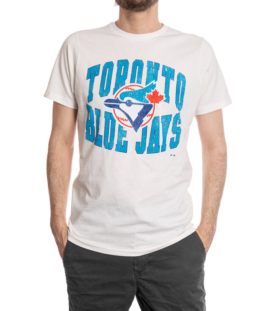 Toronto Blue Jays MLB Bulletin Men's Beige Cooperstown The Natural T-S —