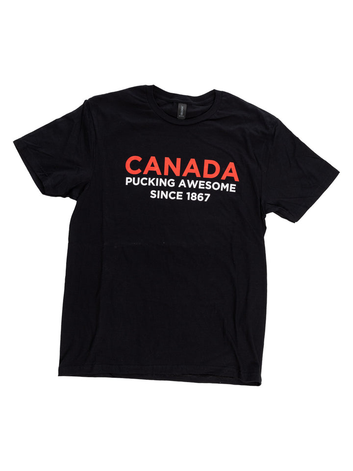 Canada Pucking Awesome since 1867 Unisex T-shirt